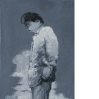 苏新平 Su Xinping, The Thinker No. 2, 沉思者之二，2010，布面油画， 80 x 60 cm
